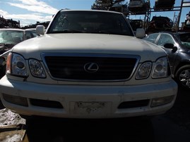 2000 LEXUS LX470 WHITE 4.7 AT 4WD Z21342